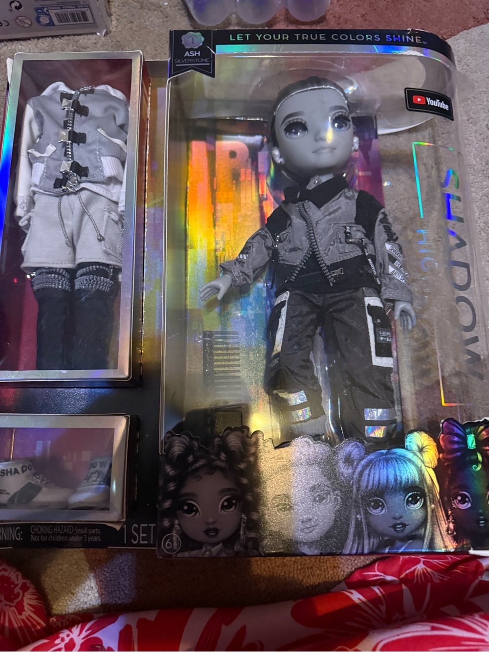 Ash Shadow High Fashion Doll - Gray & Black Kids Toy